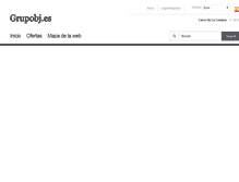 Tablet Screenshot of grupobj.es